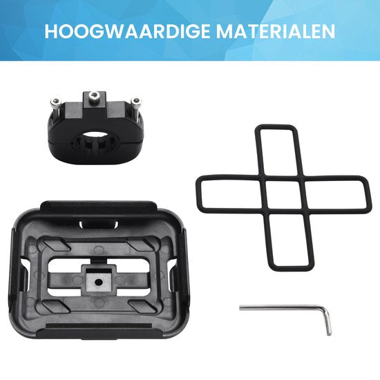YONO Stuurbevestiging geschikt voor JBL Go 4 3 2 - Handlebar Mount - Houder voor Fiets - Zwart