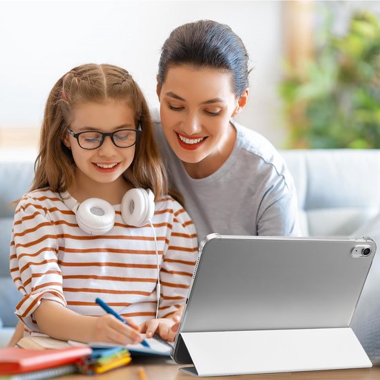 YONO Hoes geschikt voor iPad 10e Generatie - 2022 - 10.9 inch - Case Cover - Tablet Hoesje - Wit