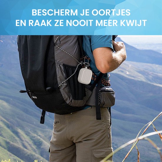 YONO Hoesje geschikt voor Apple Airpods 3 - Army Case - Beige