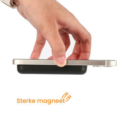 YONO Siliconen Case geschikt voor Apple Magsafe Battery Pack - Back Cover Hoesje - Beschermhoes - Zwart