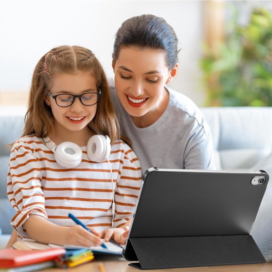 YONO Hoes geschikt voor iPad 10e Generatie - 2022 - 10.9 inch - Case Cover - Tablet Hoesje - Zwart