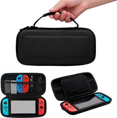 YONO Case geschikt voor Nintendo Switch en Switch OLED - Opbergtasje Hoesje - Beschermhoes - Zwart M