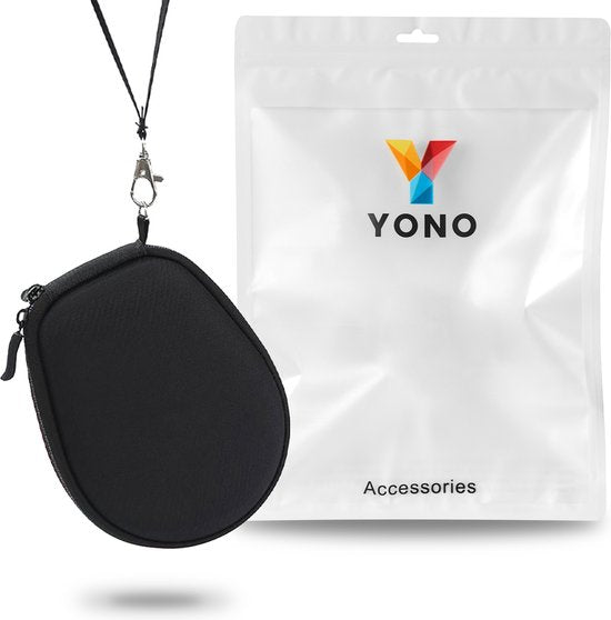 YONO Beschermhoes geschikt voor Shokz OpenRun - Pro - 2 - Mini - OpenMove - AfterShokz Aeropex - Trekz - Titanium - Air - Hard Case - Hoesje - Zwart