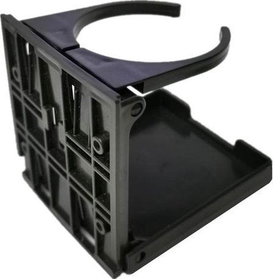 YONO Bekerhouder Inbouw geschikt voor Boot - Vrachtwagen - Inklapbaar & Verstelbaar - Auto - Cup Holder - Zwart