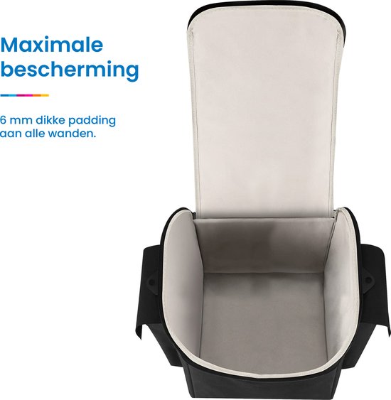 YONO Case geschikt voor JBL PartyBox Encore (Essential) - Bescherm Hoes met Accessoires en Microfoon Vak - Zwart