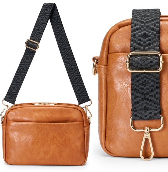 Bandoulière pour sac YONO - Bandoulière réglable - Zwart