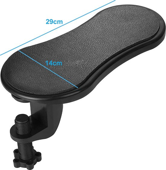 YONO Ergonomische Armsteun Bureau - Armondersteuning - Polssteun - Zwart
