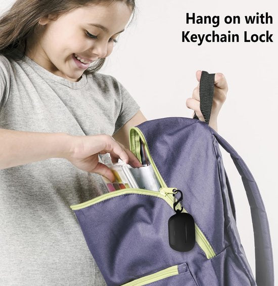 YONO Soft Case geschikt voor JBL Live Beam 3 / Buds 3 / Flex 3 - Siliconen Hoesje - Zwart