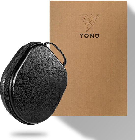 YONO Hard Case geschikt voor Airpods Max - Koptelefoon Hoes - Beschermhoes - Zwart