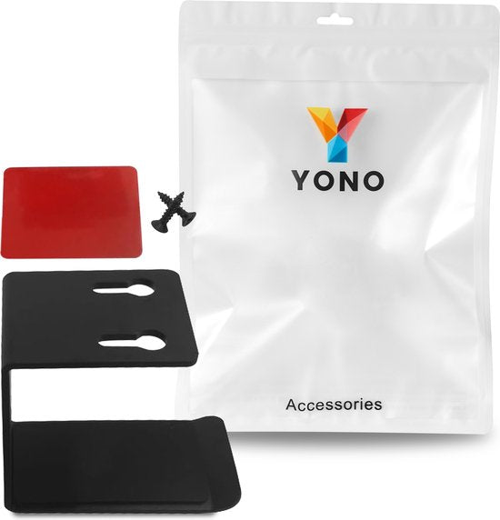 YONO Koptelefoon Houder Zelfklevend - Headset Haak - Hoofdtelefoon Hanger - Bureau - Metaal - Zwart