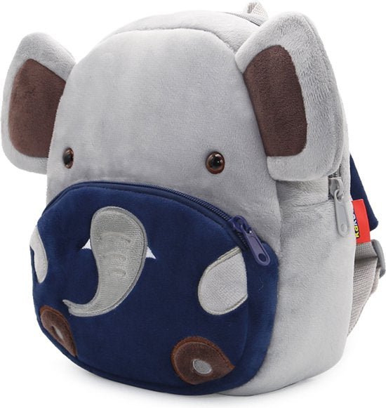 YONO Kinder Rugzak – Rugtas voor Peuter / Kleuter – Jongens en Meisjes – Olifant