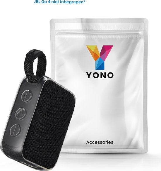 YONO Hoesje geschikt voor JBL Go 4 - Case - Transparant