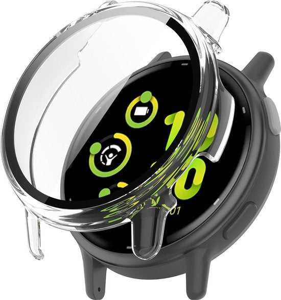 YONO Hoesje geschikt voor Garmin Vivoactive 5 - Screenprotector Case - Glas - Transparant