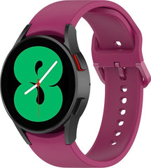 YONO Bandje geschikt voor Samsung Galaxy Watch 6 / 5 / Pro / 4 - Perfect Fit - Paars
