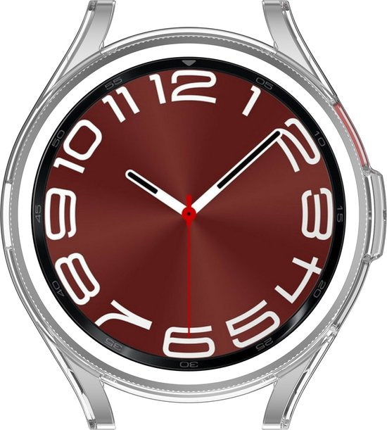 YONO Bumper geschikt voor Samsung Galaxy Watch 6 Classic - 47mm - Hoesje - Case - Transparant