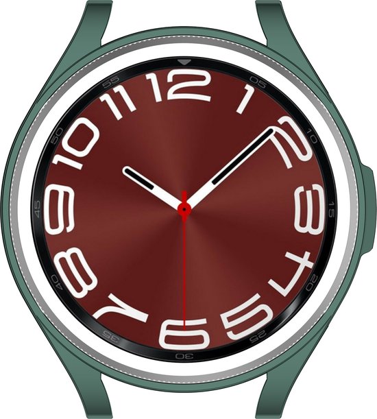 YONO Bumper geschikt voor Samsung Galaxy Watch 6 Classic - 47mm - Hoesje - Case - Donkergroen