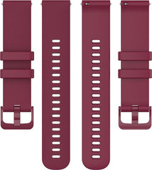 YONO Siliconen Sport Bandje 18mm - Horlogebandje geschikt voor Garmin Vivoactive 4S - Venu 2S - Vivomove 3S - Paars
