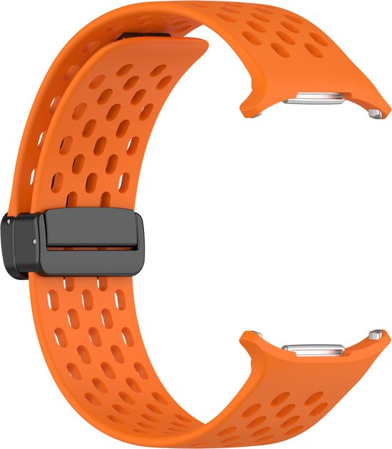 YONO Siliconen Sport Air Bandje geschikt voor Samsung Galaxy Watch Ultra (47mm) - Oranje