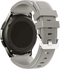 YONO Bandje geschikt voor Samsung Galaxy Watch 3 45mm - Siliconen - Grijs