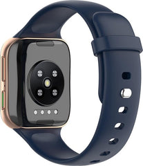 YONO Siliconen Bandje geschikt voor Oppo Watch 46mm – Donkerblauw