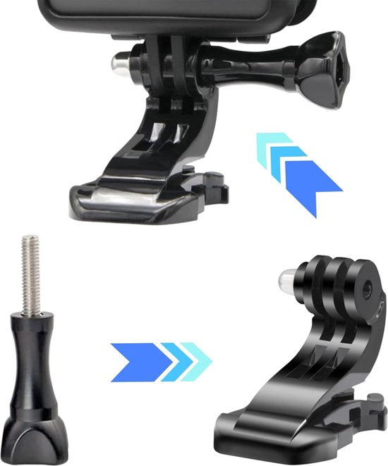 YONO Helmet Front Mount geschikt voor GoPro - Action Camera - Adapter Accessoires