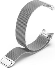 YONO Smartwatch Bandje geschikt voor Samsung Galaxy Watch 7 - 40mm - 44mm - Milanees - Zilver