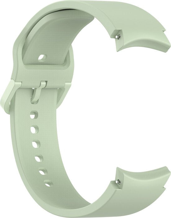 YONO Bandje geschikt voor Samsung Galaxy Watch 6 / 5 / Pro / 4 - Perfect Fit - Lichtgroen