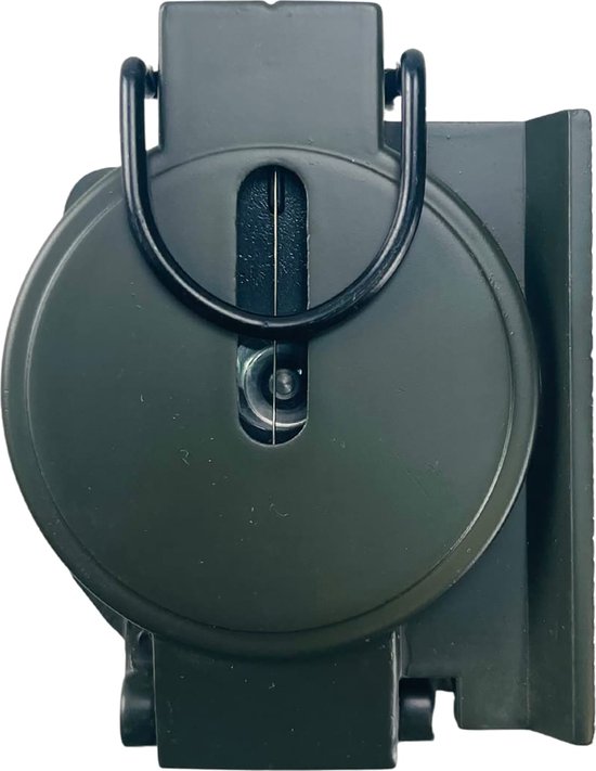 YONO Survival Kompas - Metaal - Inklapbaar - Zwart