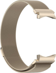 YONO Smartwatch Bandje geschikt voor Samsung Galaxy Watch 7 - 40mm - 44mm - Milanees - Champagne