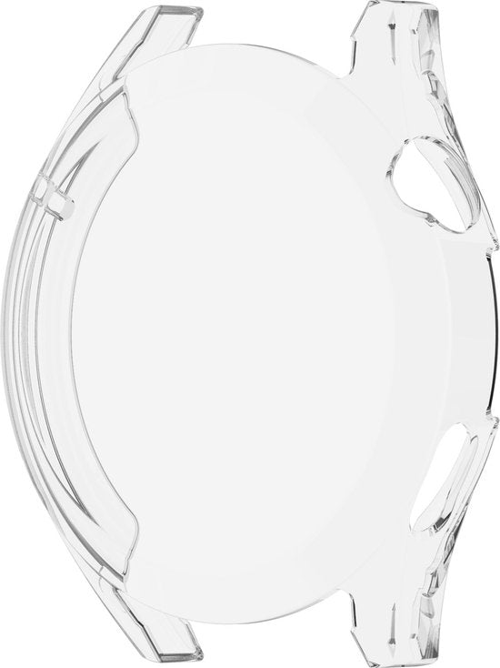 YONO Bumper geschikt voor Huawei Watch GT 3 - 46mm - Full Cover Soft Case - Hoesje - Transparant