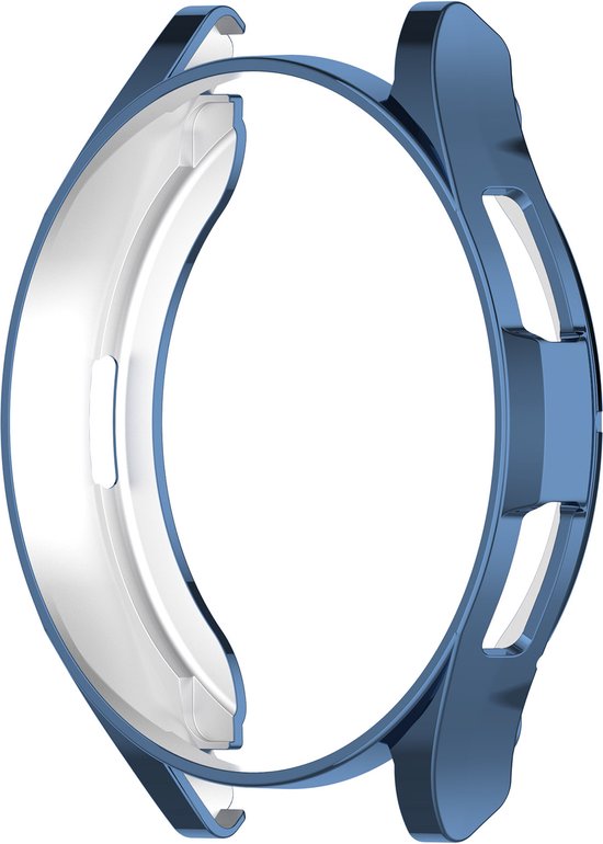 YONO Bumper geschikt voor Samsung Galaxy Watch 6 Classic - 47mm - Hoesje - Case - Blauw