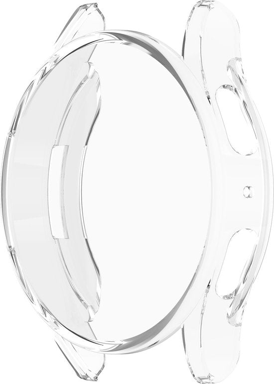 YONO Hoesje geschikt voor Samsung Galaxy Watch 7 - 40mm - Screenprotector - TPU - Transparant