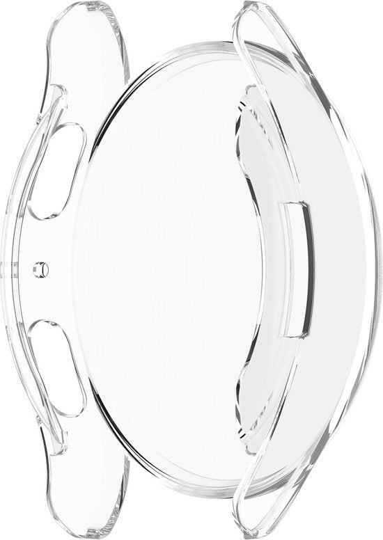 YONO Hoesje geschikt voor Samsung Galaxy Watch 7 - 44mm - Screenprotector - TPU - Transparant
