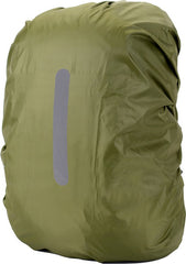 YONO Regenhoes Rugzak Waterdicht - Backpack Hoes - Reflecterend - 71 tot 80 Liter - Groen - XXL