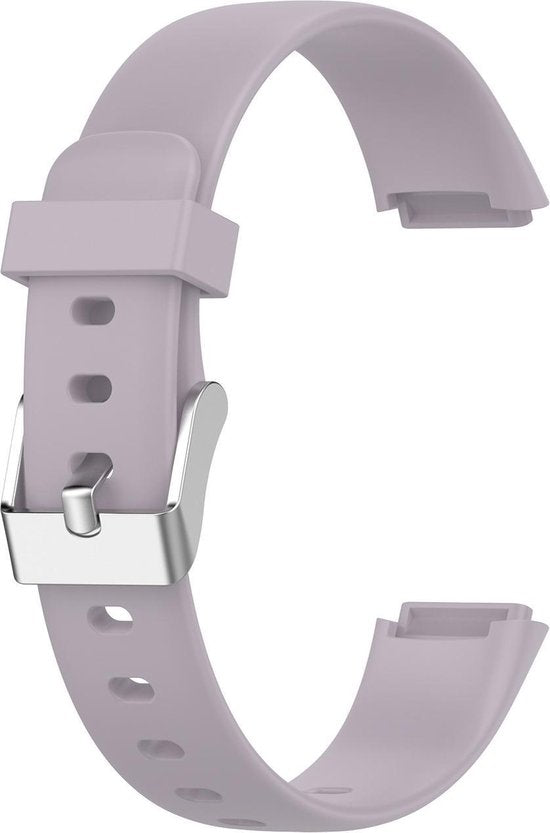 YONO Siliconen Bandje geschikt voor Fitbit Luxe - Lavendel - Small