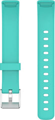 YONO Siliconen Bandje geschikt voor Fitbit Luxe - Turquoise - Small