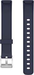 YONO Siliconen Bandje geschikt voor Fitbit Luxe - Donkerblauw - Large