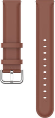 YONO Vacca Leer Bandje 22mm - Horlogebandje geschikt voor Samsung Galaxy Watch 46mm / 3 (45mm) / Gear s3 - Polar Vantage M2 / Grit X - Huawei Watch GT 3 (pro) / 2 - Amazfit GTR - Bruin
