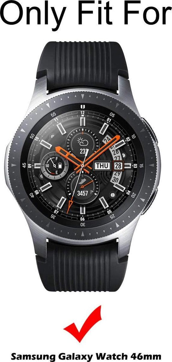 YONO Screenprotector geschikt voor Samsung Galaxy Watch 42mm – Bescherm Folie 3-Pack