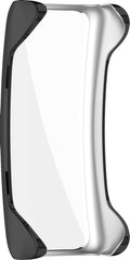 Bumper geschikt voor Fitbit Inspire 2 – Siliconen Case – Screenprotector Hoesje – Zwart