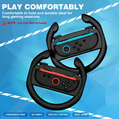 YONO Stuur Set - Geschikt voor Nintendo Switch 2 Joy-Con Controller - 2 Stuks