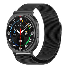 YONO Milanese Band Samsung Galaxy Watch 8 - 40/44mm - Classic - Zwart