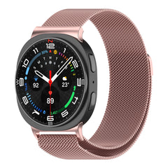 YONO Milanese Band Samsung Galaxy Watch 8 - 40/44mm - Classic - Roze