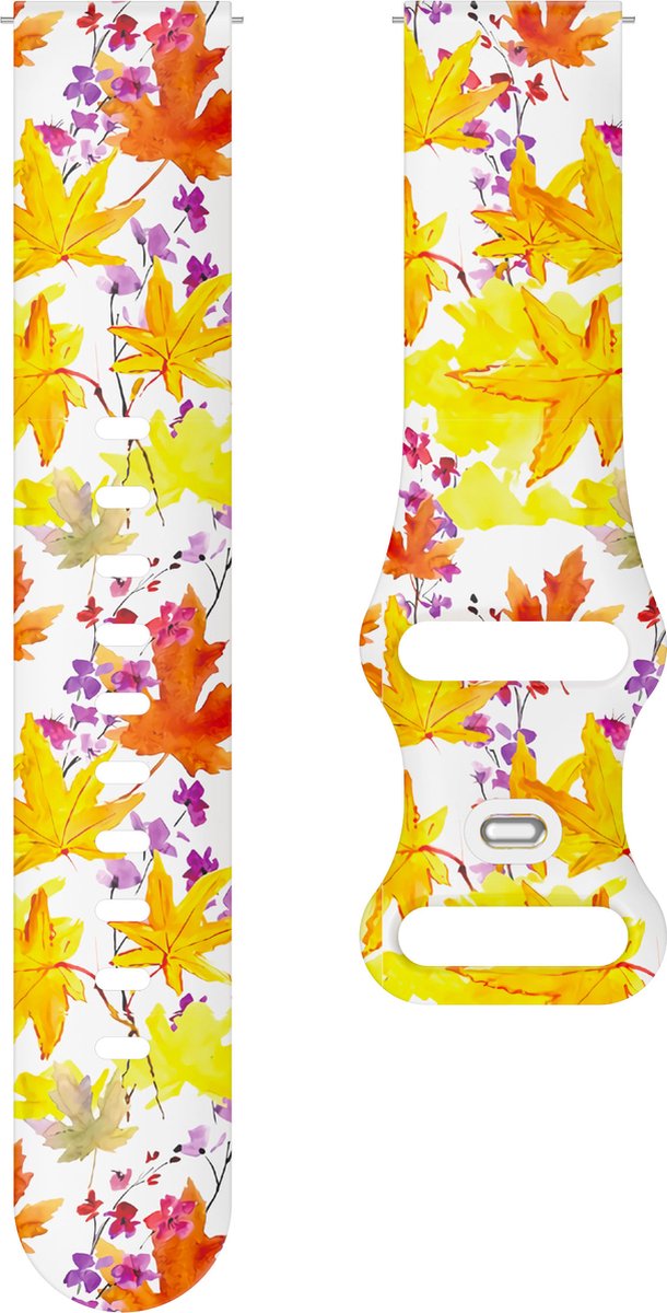 YONO Special Sport Bandje 20mm - Horlogebandje geschikt voor Samsung Galaxy Watch 7/6/5 / Pro / 4 / 3 / Active 2 - Garmin Approach / Forerunner / Venu 2 Plus / SQ / Vivomove - Polar Ignite / Unite – Huawei - Fall