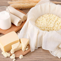 YONO Kaasdoek Neteldoek 50x50cm - 2 Stuks