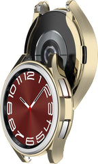 YONO Bumper geschikt voor Samsung Galaxy Watch 6 Classic - 47mm - Hoesje - Case - Champagne