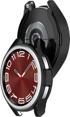 YONO Bumper geschikt voor Samsung Galaxy Watch 6 Classic - 43mm - Hoesje - Case - Zwart