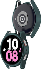 YONO Bumper geschikt voor Galaxy Watch 5 (44 mm) - Hoesje - Full Cover Case - Donkergroen