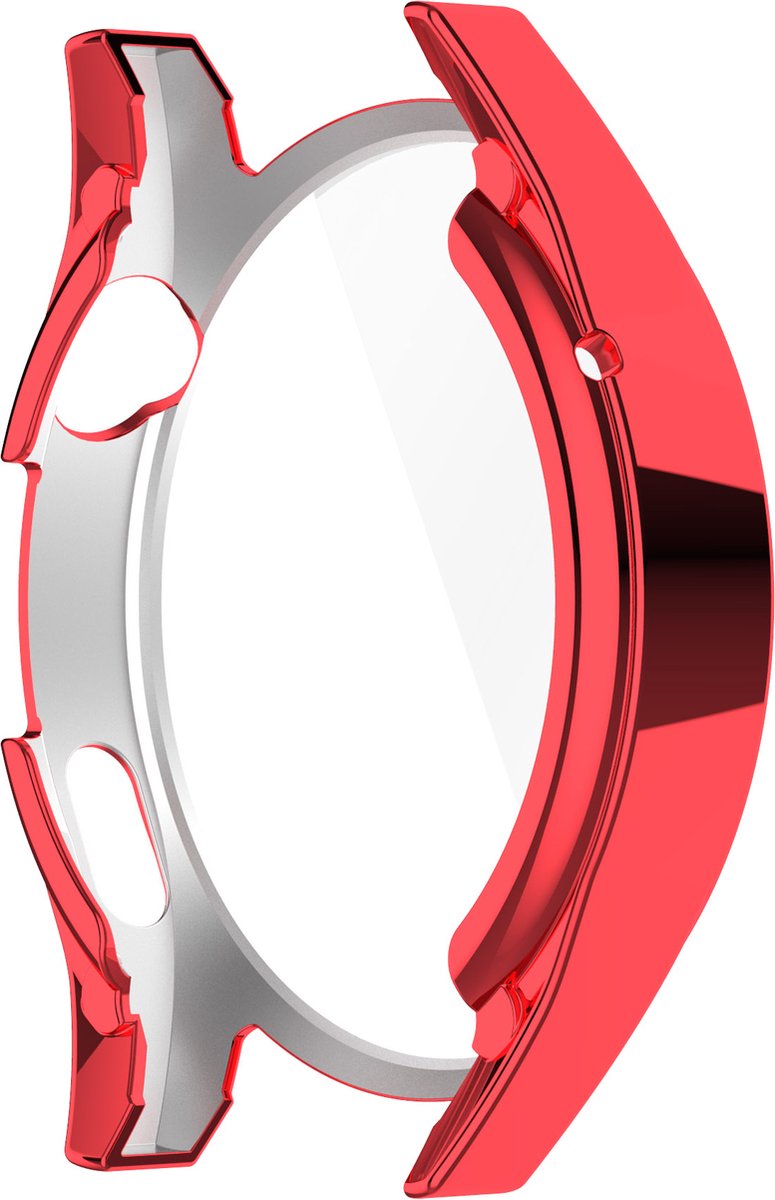 YONO Bumper geschikt voor Huawei Watch GT 3 - 46mm - Full Cover Soft Case - Hoesje - Rood
