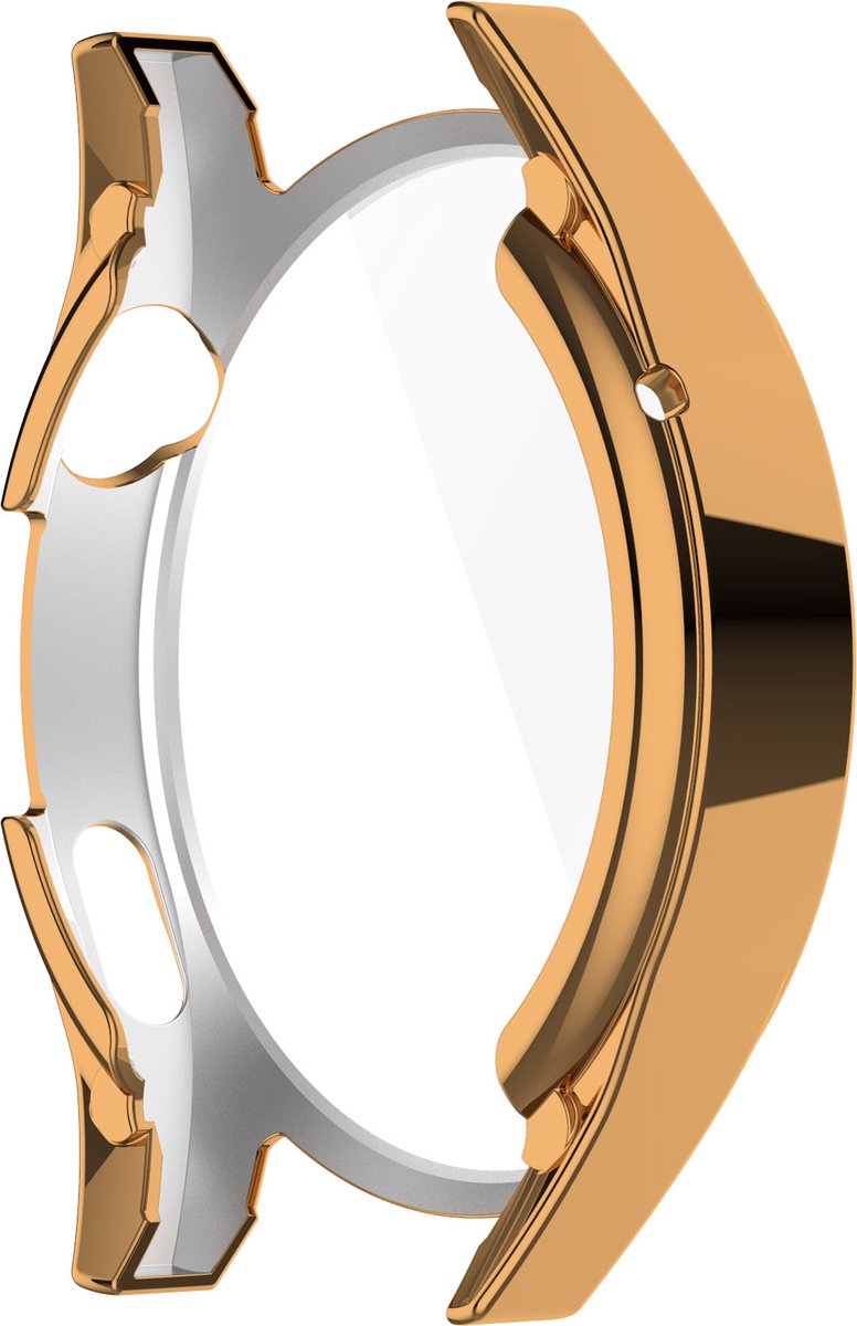 YONO Bumper geschikt voor Huawei Watch GT 3 - 46mm - Full Cover Soft Case - Hoesje - Rose Gold